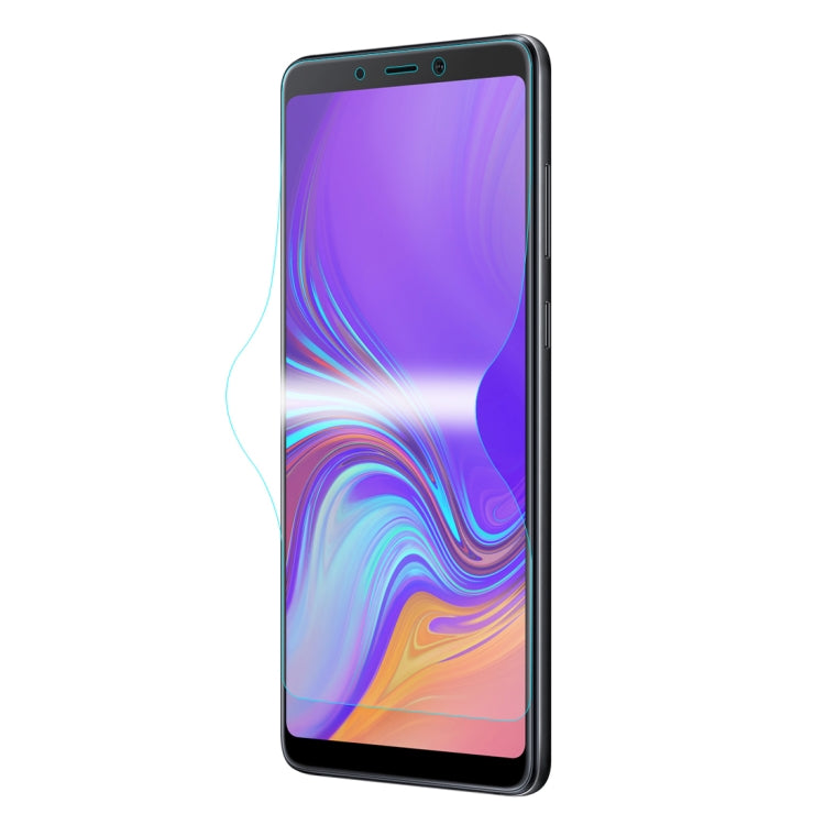 恩凱 草帽王子 適用於三星 Galaxy A9  TPU+TPE+PET材質 0.1mm 3D全屏保護軟膜 水凝膜