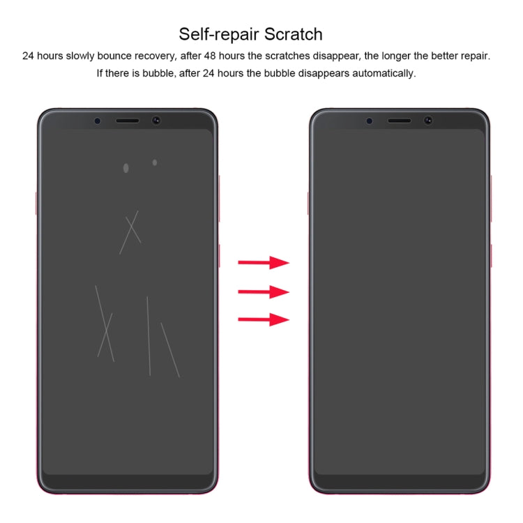 恩凱 草帽王子 適用於三星 Galaxy A9  TPU+TPE+PET材質 0.1mm 3D全屏保護軟膜 水凝膜