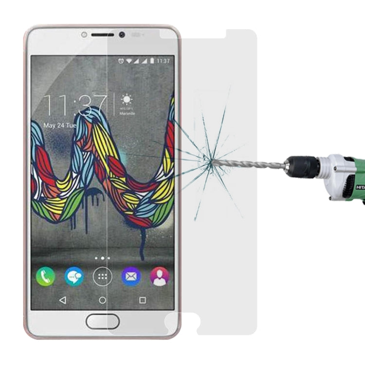 Wiko U Feel Fab 0.26mm厚度 9H表面硬度 非全屏鋼化玻璃保護膜