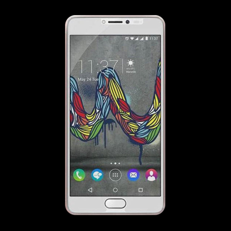 Wiko U Feel Fab 0.26mm厚度 9H表面硬度 非全屏鋼化玻璃保護膜