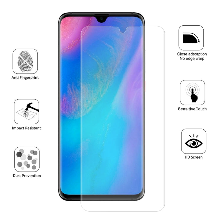 恩凱 草帽王子 適用於華為 P30 TPU+TPE+PET材質 0.1mm 3D全屏保護軟膜 水凝膜