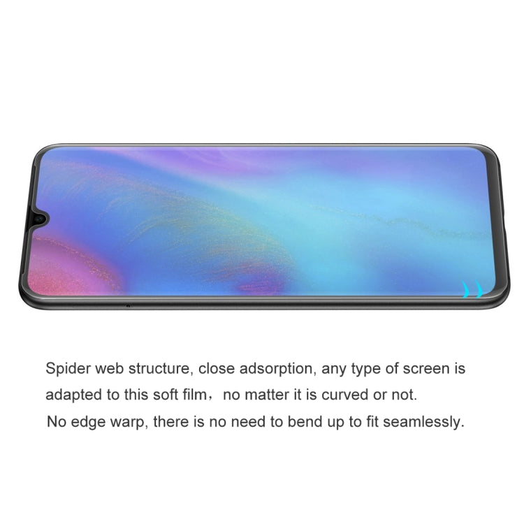 恩凱 草帽王子 適用於華為 P30 Pro TPU+TPE+PET材質 0.1mm 3D全屏保護軟膜 水凝膜