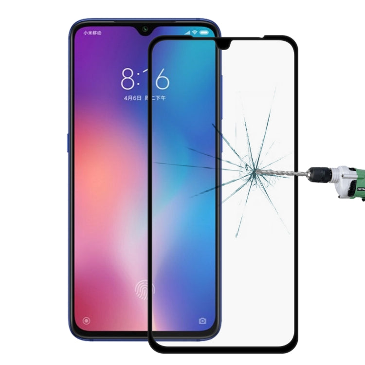適用於小米Mi 9 9H 9D全屏鋼化玻璃保護膜 , Xiaomi Mi 9