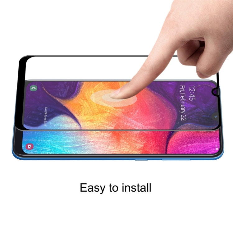 恩凱 草帽王子 適用於三星 Galaxy A30 / A50 0.26mm 9H 6D曲面全屏覆蓋全鋼化玻璃保護膜
