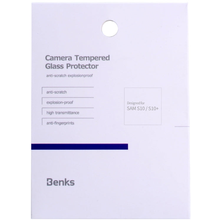 2片裝 Benks KR系列 適用於三星 Galaxy S10 Plus 0.15mm 手機鏡頭保護膜
