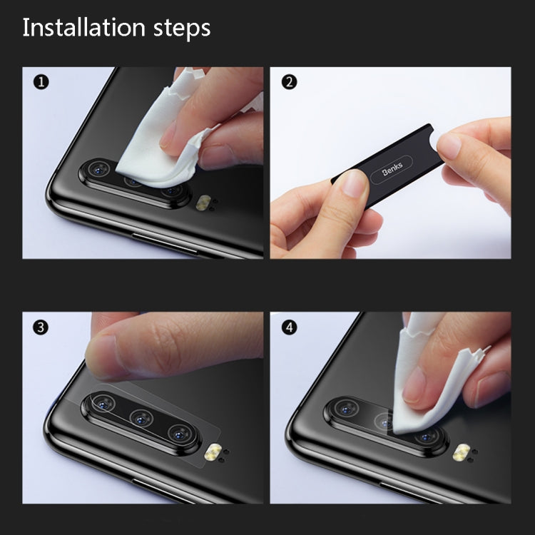 2片裝 Benks KR系列 適用於華為 P30 0.15mm 手機鏡頭保護膜, For Huawei P30