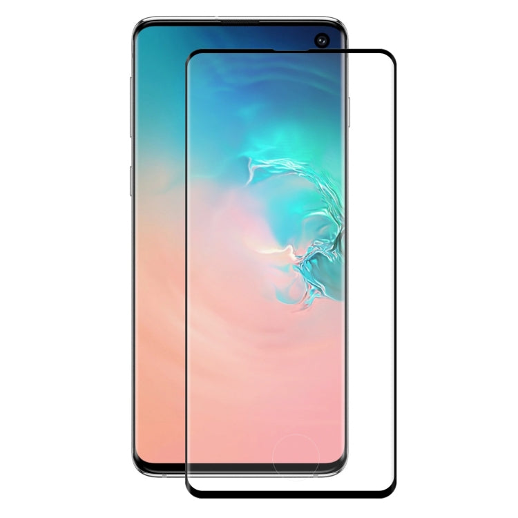 恩凱 草帽王子 適用於三星Galaxy S10 0.26mm 9H 3D曲面全屏覆蓋熱彎鋼化彩膜
