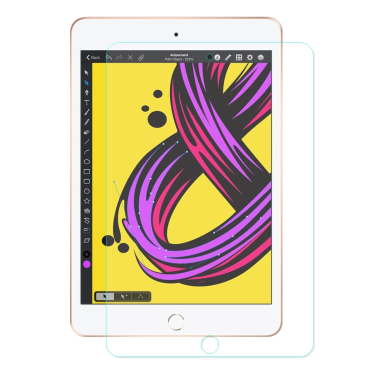 適用於iPad mini 2019   0.33mm 9H 2.5D弧邊鋼化玻璃保護膜