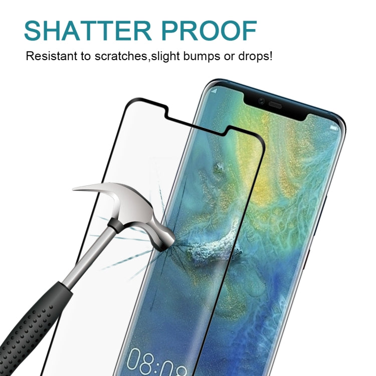 適用於華為 Mate 20 Pro 0.3mm厚度 9H硬度 3D曲面全屏鋼化玻璃膜