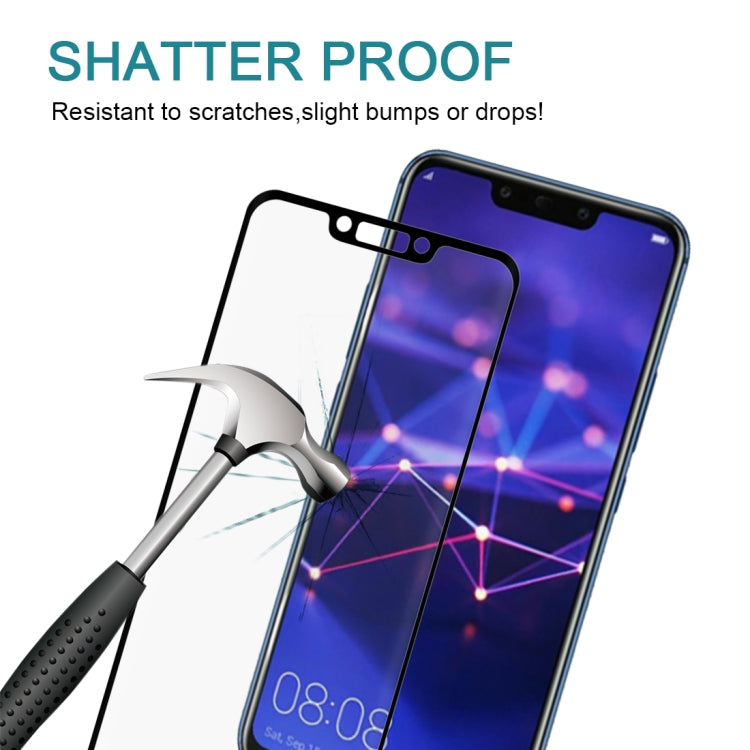 適用於華為 Mate 20 Lite 0.3mm厚度 9H硬度 3D全屏鋼化玻璃膜