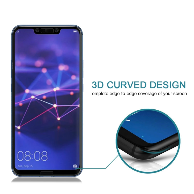 適用於華為 Mate 20 Lite 0.3mm厚度 9H硬度 3D全屏鋼化玻璃膜