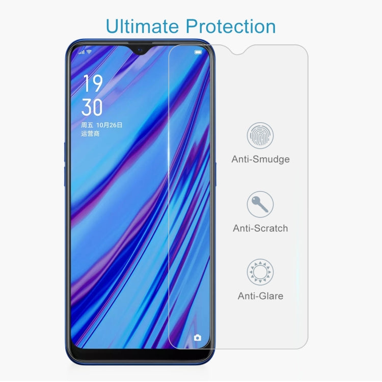 2.5D弧邊 半屏鋼化玻璃保護膜  適用於OPPO A9 2020 / A5 2020 / A56 5G