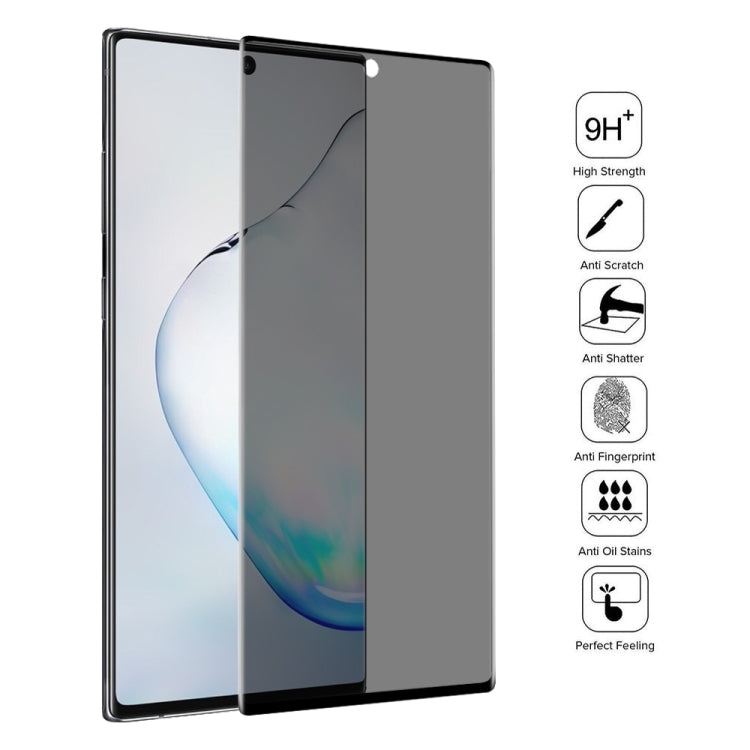 適用於 三星Galaxy Note 10+ UV防偷窺鋼化玻璃膜
