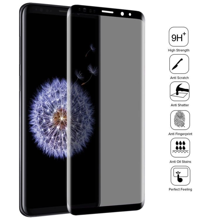 適用於 三星Galaxy S9+ UV防偷窺鋼化玻璃膜
