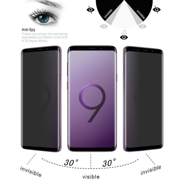 適用於 三星Galaxy S9+ UV防偷窺鋼化玻璃膜