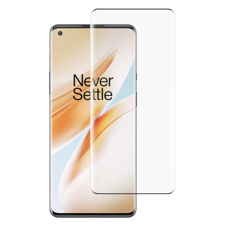 適用於OnePlus 8 Pro 9H 9D曲面高清鋼化膜