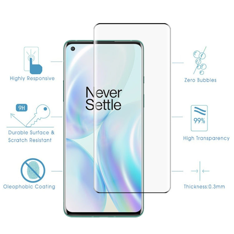 25片裝 適用於OnePlus 8 9H 9D曲面高清鋼化膜