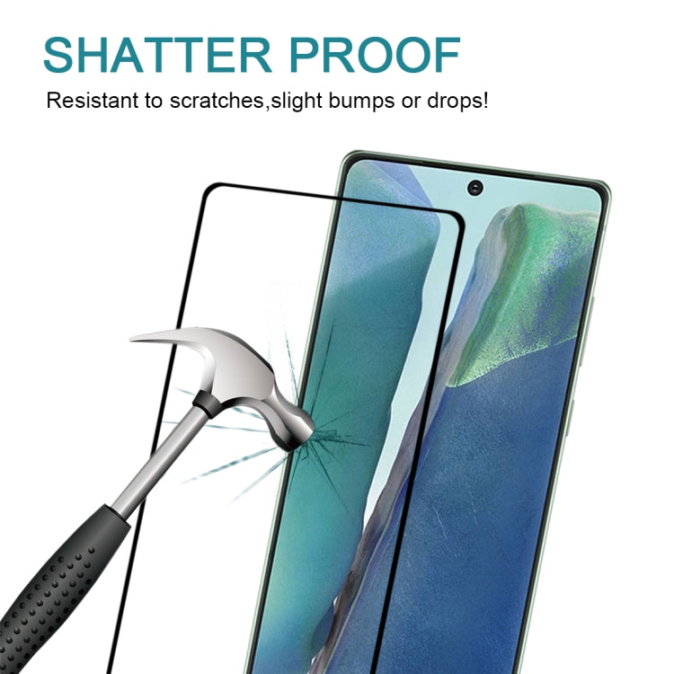 適用於 三星 Galaxy Note20 25 PCS 3D曲面全屏鋼化玻璃膜