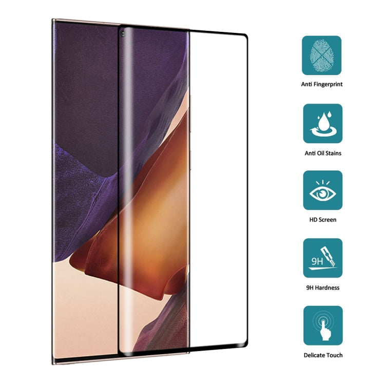 適用於 三星 Galaxy Note20 Ultra 25pcs 3D曲面全屏鋼化玻璃膜