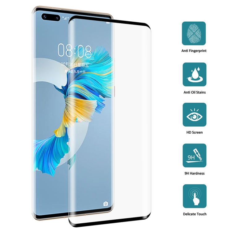 適用於 Huawei Mate 40 Pro 25 PCS 3D曲面全屏鋼化玻璃膜