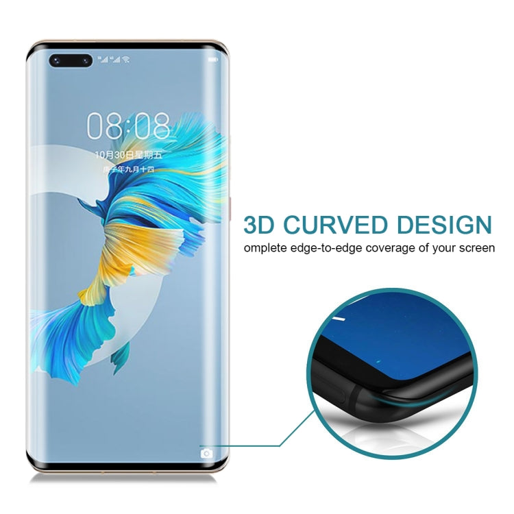 適用於 Huawei Mate 40 Pro 25 PCS 3D曲面全屏鋼化玻璃膜
