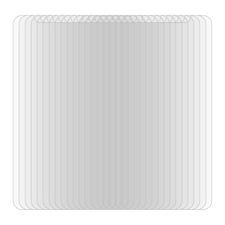 適用於 LG G8s ThinQ 50 PCS 0.26mm 9H 2.5D 半屏鋼化玻璃保護膜