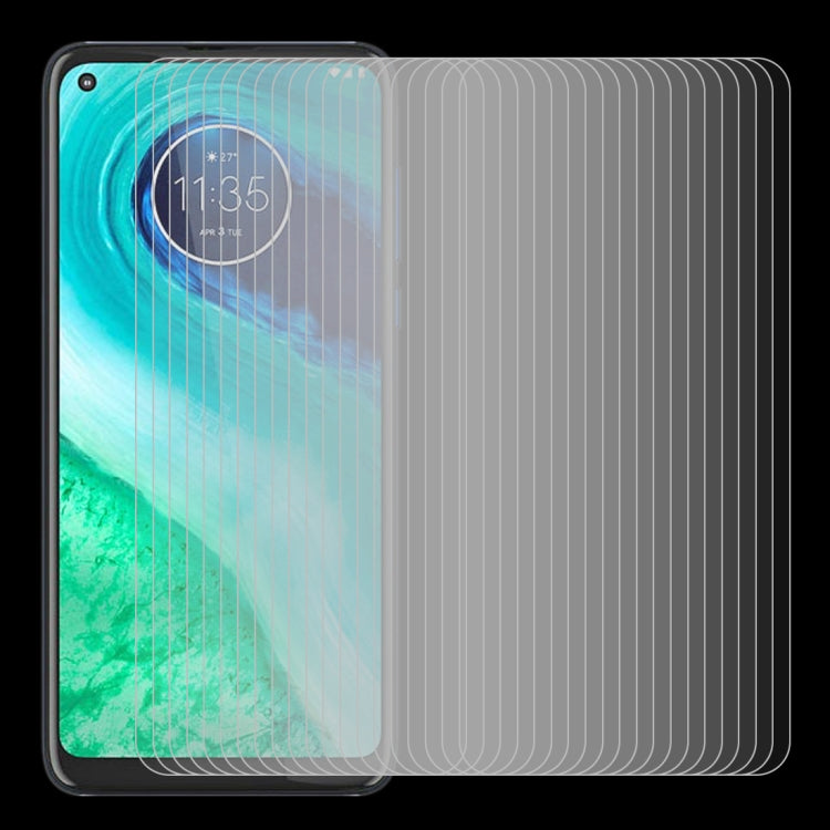 適用於 Motorola Moto G8 50 PCS 0.26mm 9H 2.5D 半屏鋼化玻璃保護膜