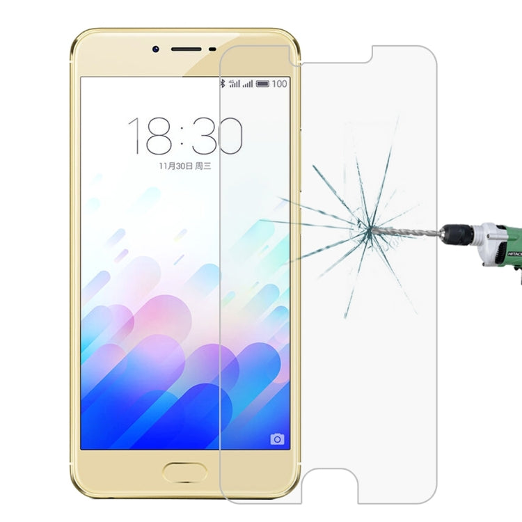 100個裝 適用於魅族 魅藍X  0.26mm厚度 9H表面硬度 2.5D弧邊 鋼化玻璃保護膜