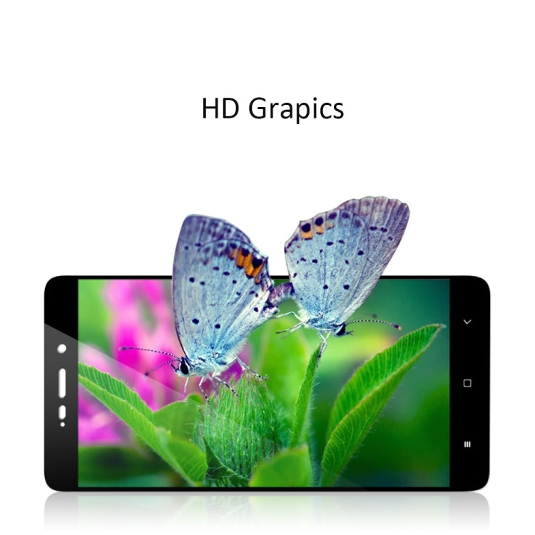 莫凡MOFI 適用於小米 紅米4標配版 0.3mm厚度 9H表面硬度 2.5D金剛弧邊全屏防爆鋼化玻璃膜