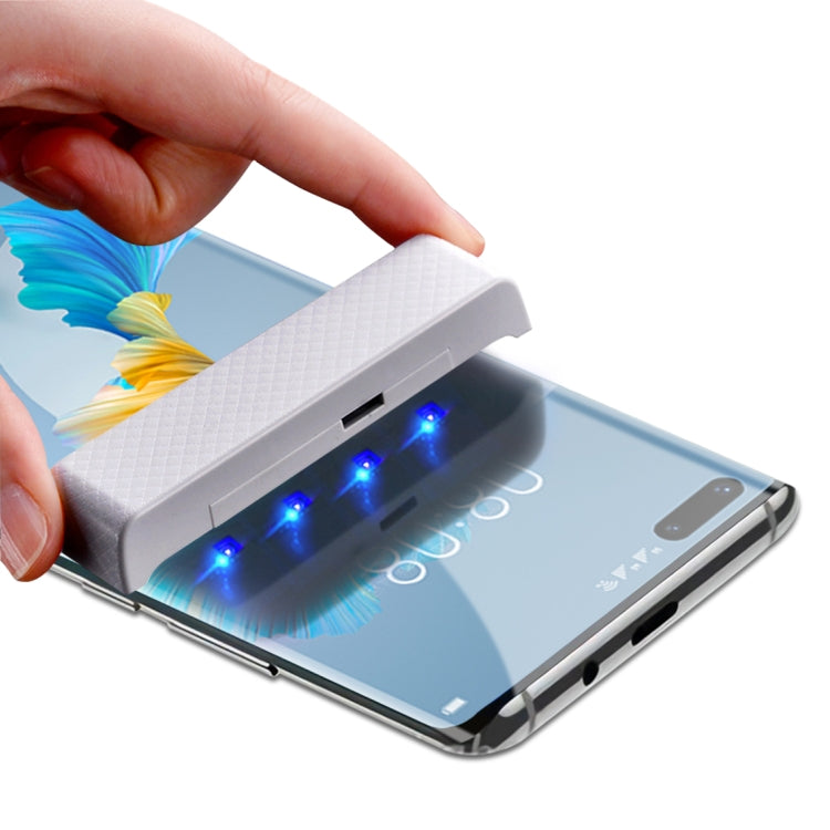 mocolo 適用於 華為 P40 Pro 9H 5D全膠全屏UV液態鋼化玻璃保護膜