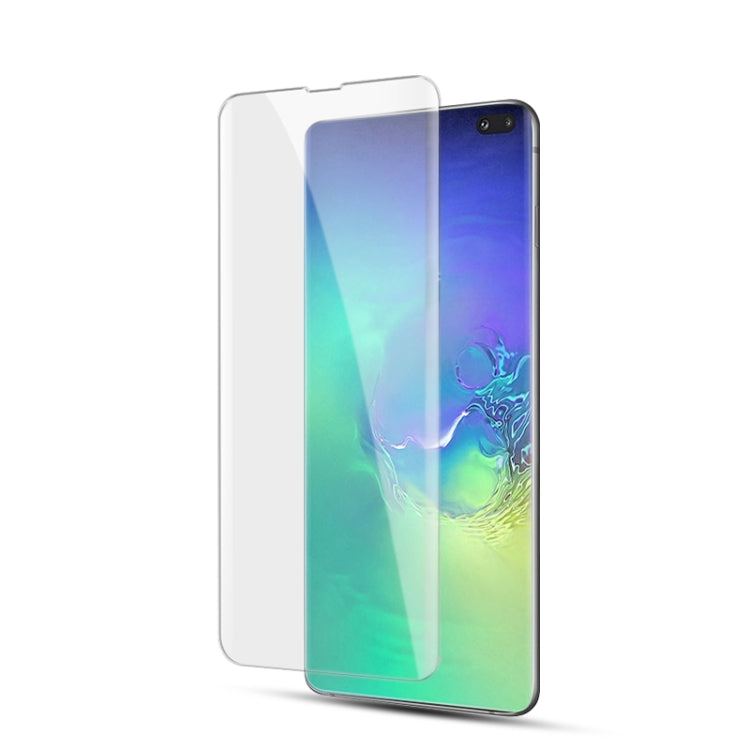 UV 適用於三星 Galaxy S10 Plus 9H 0.33mm 弧邊全屏鋼化玻璃膜