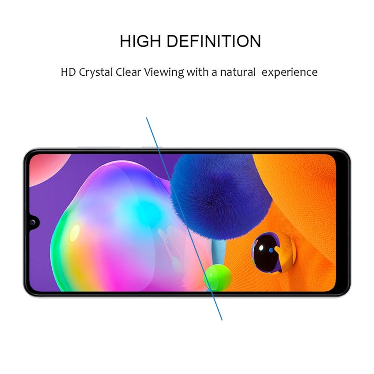 適用於 三星Galaxy A32 5G 25 PCS 絲印二強 全屏鋼化玻璃膜