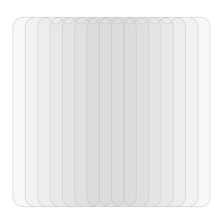 適用於 Alcatel 1SE 2020 10 PCS 0.26mm 9H 2.5D 半屏鋼化玻璃保護膜