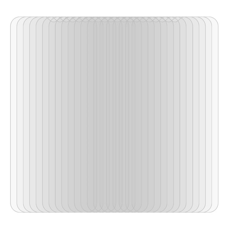 適用於 OPPO A31  50 PCS 0.26mm 9H 2.5D 半屏鋼化玻璃保護膜