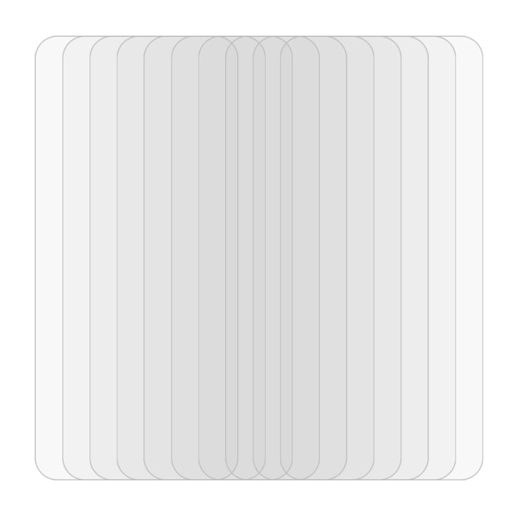 適用於 UMIDIGI Power 3 10 PCS 0.26mm 9H 2.5D 半屏鋼化玻璃保護膜