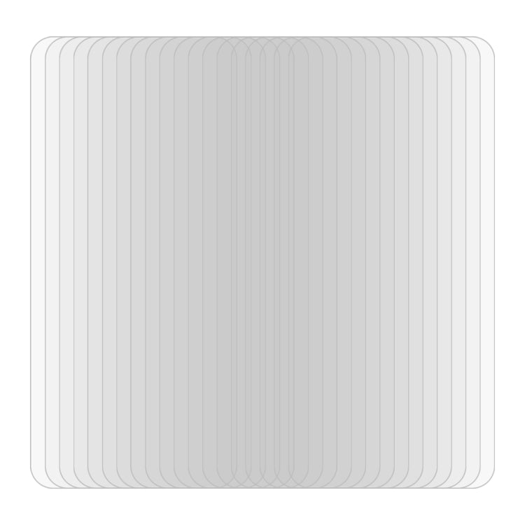 適用於 UMIDIGI Power 3 50 PCS 0.26mm 9H 2.5D 半屏鋼化玻璃保護膜