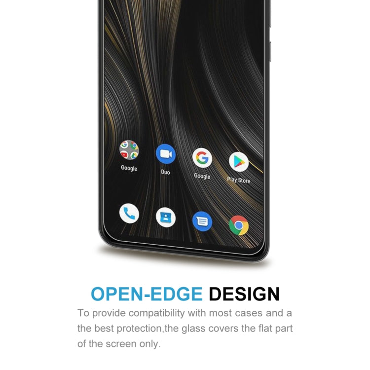 適用於 UMIDIGI Power 3 0.26mm 9H 2.5D 半屏鋼化玻璃保護膜