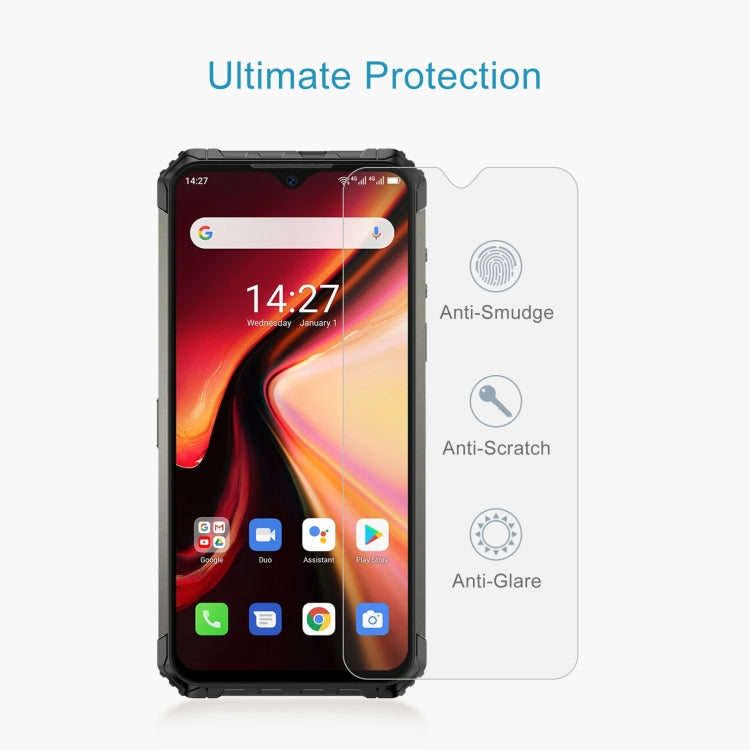 適用於 Ulefone Armor 7 10 PCS 0.26mm 9H 2.5D 半屏鋼化玻璃保護膜