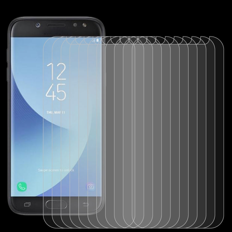 適用於 Samsung Galaxy J5  /J5 Pro 美版 10 PCS 0.26mm 9H 2.5D 半屏鋼化玻璃保護膜