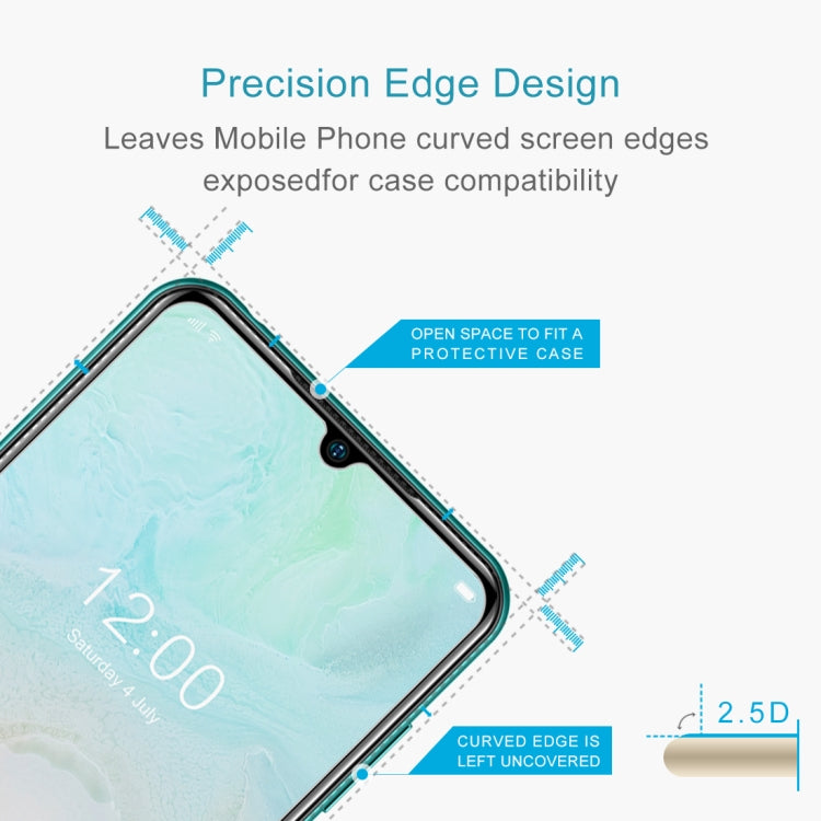 適用於Doogee N20 Pro 0.26mm 9H 2.5D 半屏鋼化玻璃保護膜