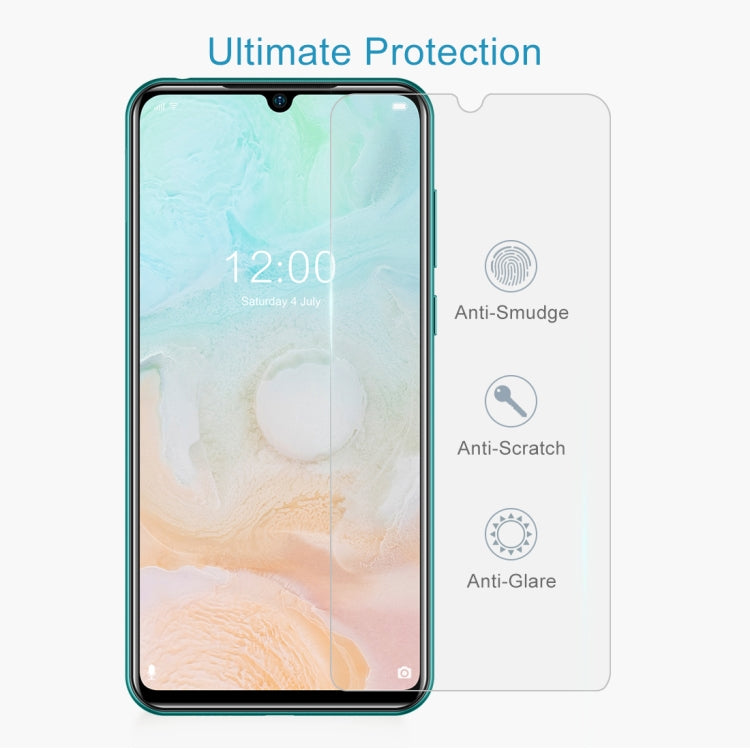 適用於Doogee N20 Pro 0.26mm 9H 2.5D 半屏鋼化玻璃保護膜