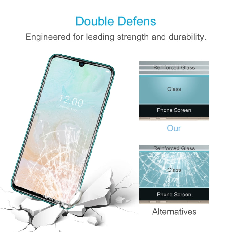 適用於Doogee N20 Pro 0.26mm 9H 2.5D 半屏鋼化玻璃保護膜