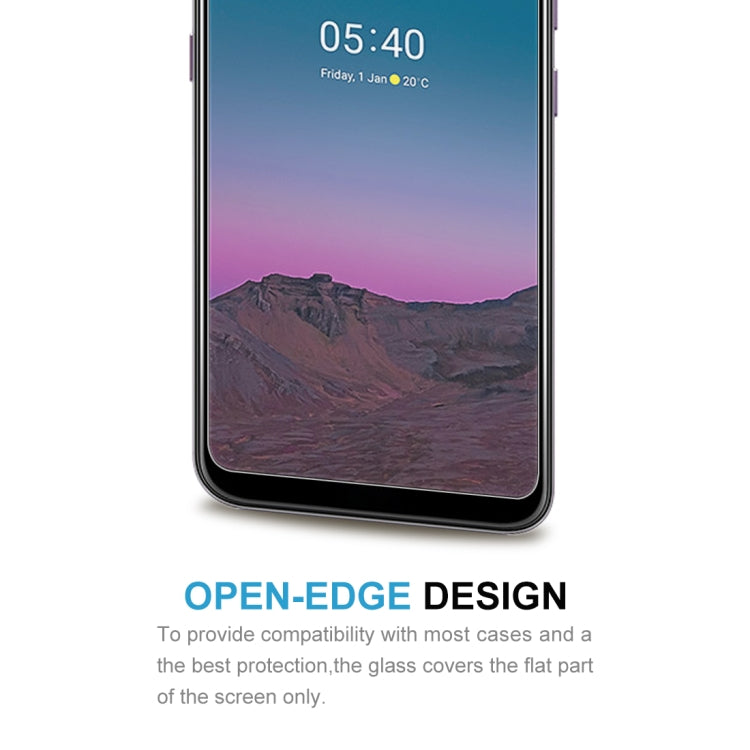 適用於 Nokia 5.4 0.26mm 9H 2.5D 半屏鋼化玻璃保護膜