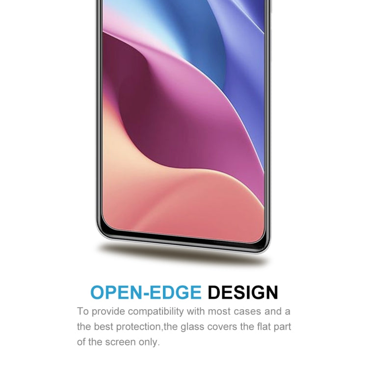 適用於 小米Redmi K40 5G 10個一賣 0.26mm厚度 9H表面硬度 2.5D弧邊 非全屏鋼化玻璃保護膜