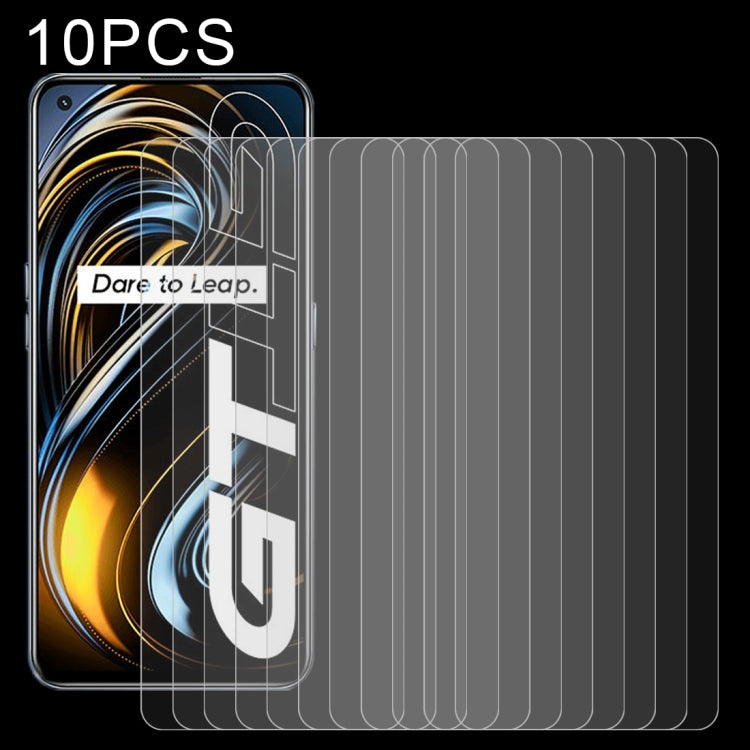 適用於 OPPO Realme GT 5G / Realme GT Master 10個一賣 2.5D弧邊 半屏鋼化玻璃保護膜