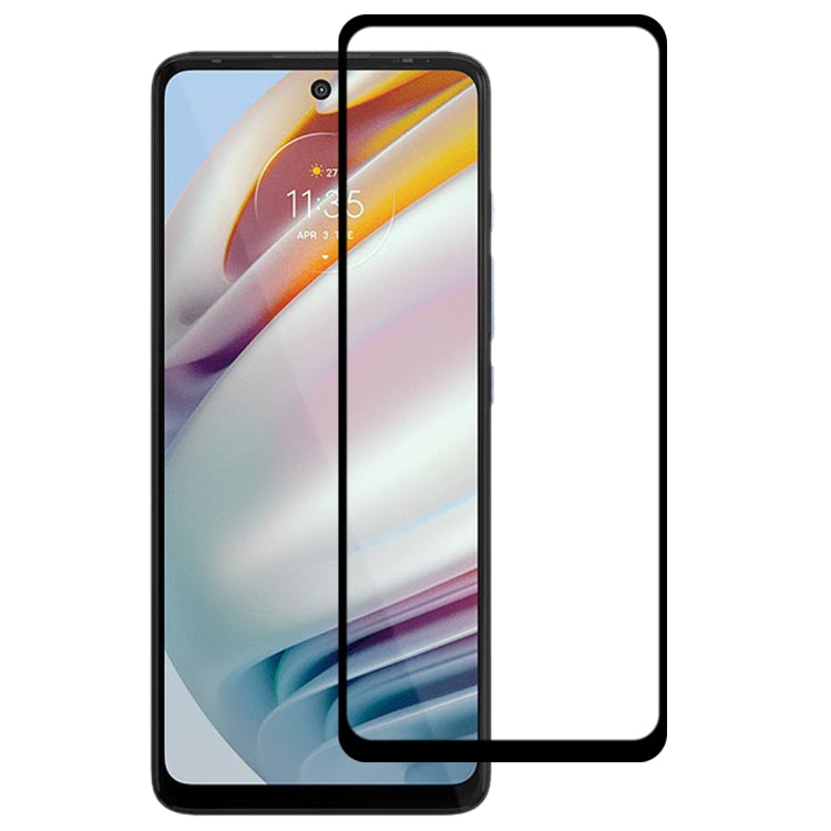 適用於 摩托羅拉 Moto G60 / G51 / Moto G60S / G200 5G 絲印二強 全屏鋼化玻璃膜