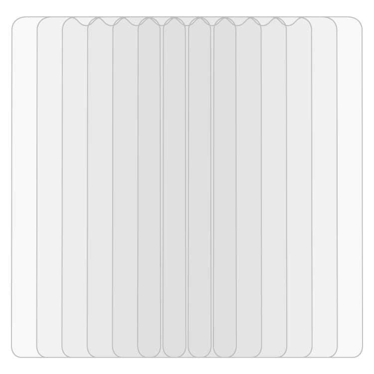 適用於 Nokia 2.4 10個一賣 0.26mm 9H 2.5D 半屏鋼化玻璃保護膜