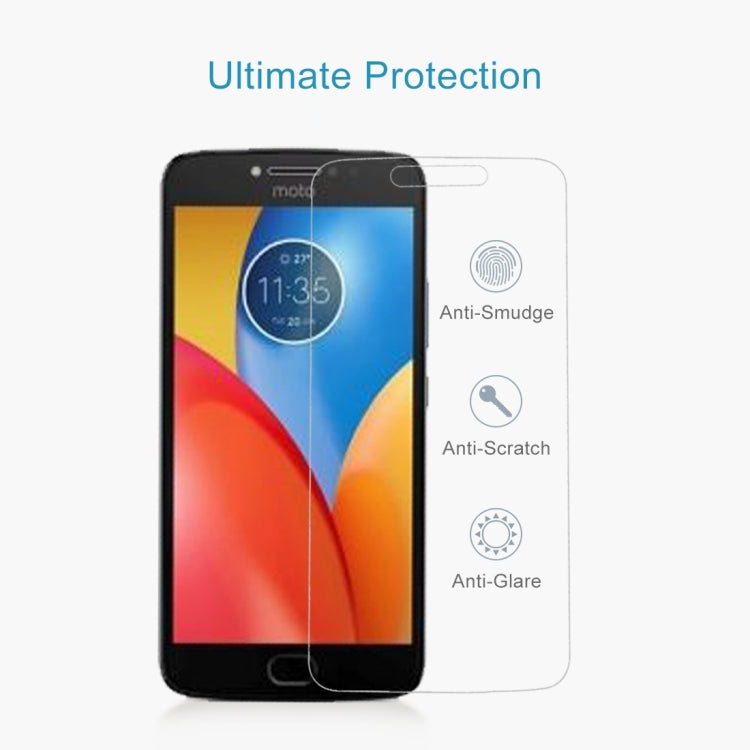 適用於摩托羅拉Moto C 0.3mm厚度 1個裝 9H表面厚度 2.5D弧邊全屏鋼化玻璃保護膜