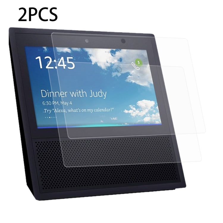 2個/裝 Amazon Echo Show 0.3mm厚度 9H表面硬度 鋼化玻璃保護膜