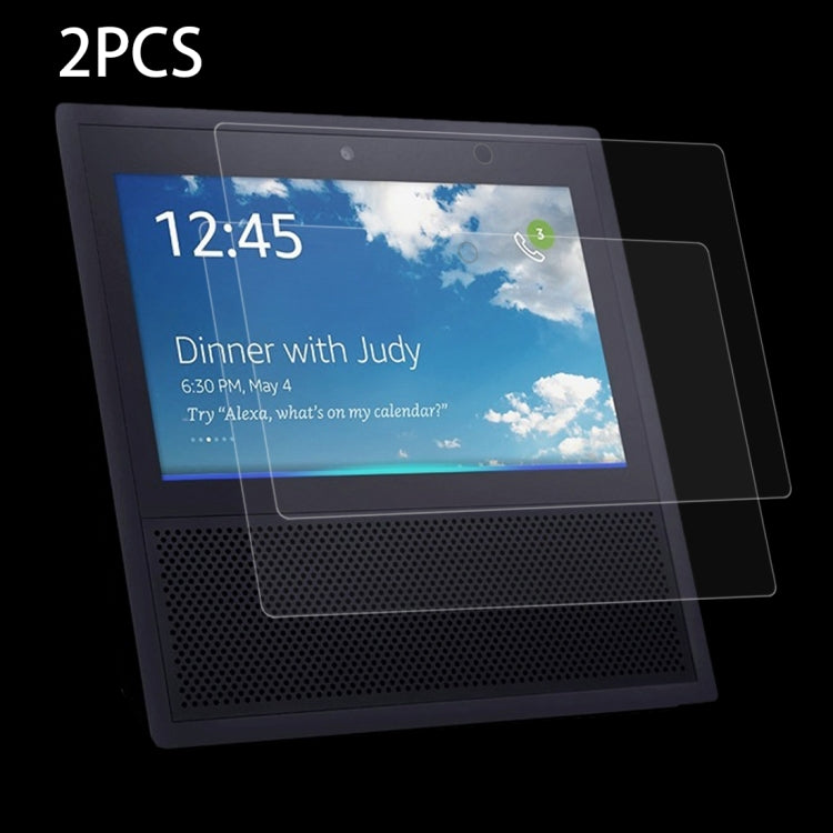 2個/裝 Amazon Echo Show 0.3mm厚度 9H表面硬度 鋼化玻璃保護膜